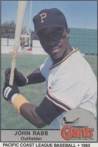 1985 Cramer Pacific Coast League - John Rabb #183