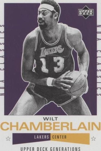 スポーツ Upper Deck Wilt Chamberlain  Beginnings Upper Deck Historical Beginnings Wilt Chamberlain Figure