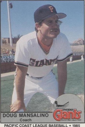 1985 Cramer Pacific Coast League - Doug Mansalino #192