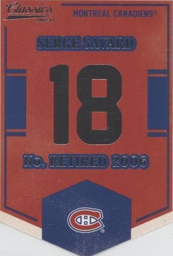 2012-13 Panini Classics Signatures - Serge Savard #EN45