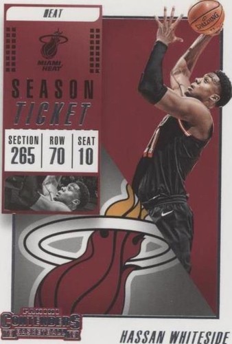 2018-19 Panini Contenders - Hassan Whiteside #1