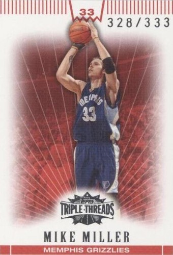 2007-08 Topps Triple Threads - Mike Miller #27