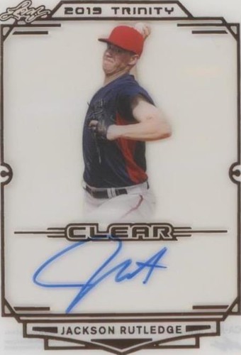 2019 Leaf Trinity - Jackson Rutledge #CA-JR2