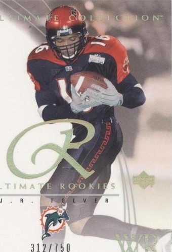 2003 Upper Deck Ultimate Collection J.R. Tolver #76