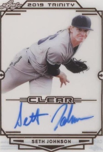 2019 Leaf Trinity - Seth Johnson #CA-SJ1
