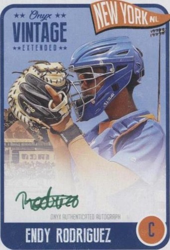 2020 Onyx Vintage Extended - Endy Rodriguez #EAER