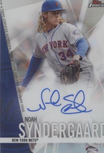 2017 Topps Finest - Noah Syndergaard #FA-NS