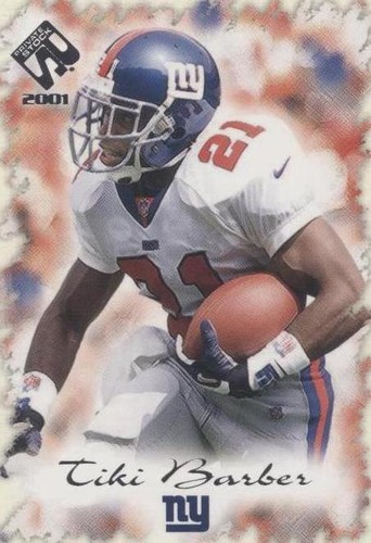 2001 Pacific Private Stock Tiki Barber #62