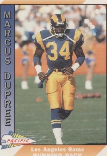 1991 Pacific Marcus Dupree #248