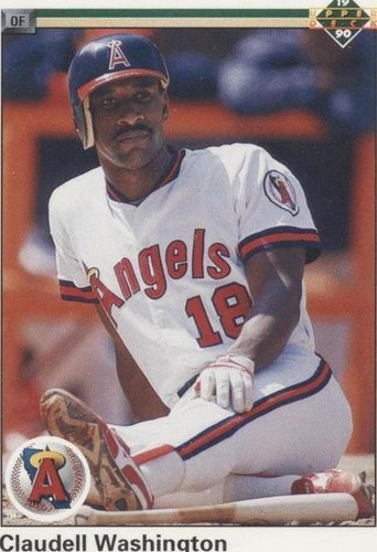 1990 Upper Deck - Claudell Washington #395