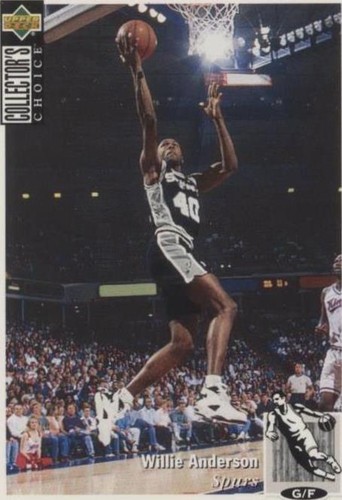 1994-95 Upper Deck Collector's Choice International - Willie Anderson #340