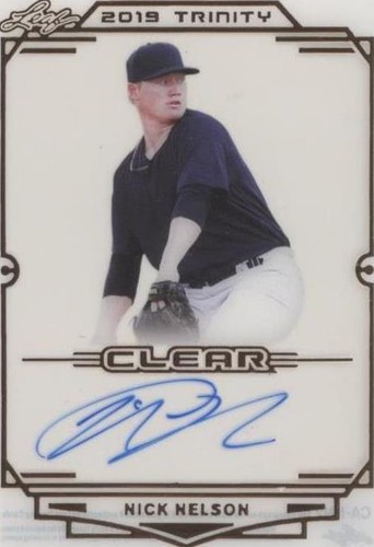 2019 Leaf Trinity - Nick Nelson #CA-NN2