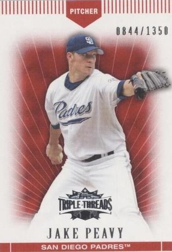 2007 Topps Triple Threads - Jake Peavy #62