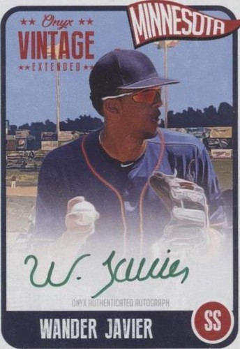2020 Onyx Vintage Extended - Wander Javier #EAWJ