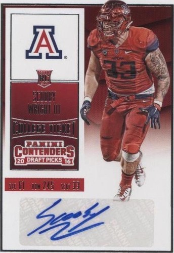 2016 Panini Contenders Draft Picks Scooby Wright III #267