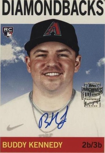 2023 Topps Chrome BUDDY KENNEDY RC Green Refractor Auto 9/99 RA-BK 