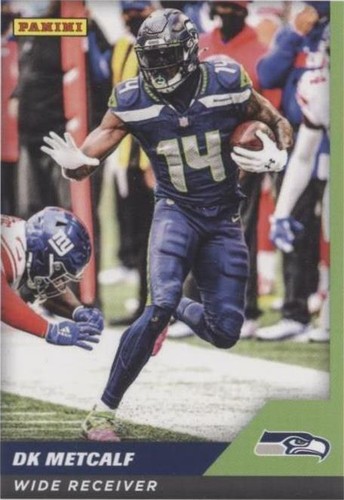 2021 Panini NFL Sticker & Card Collection DK Metcalf #30