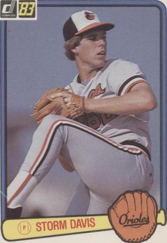 1983 Donruss - Storm Davis #619