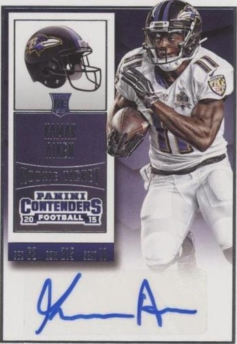2015 Panini Contenders Kamar Aiken #287