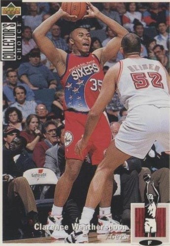 1994-95 Upper Deck Collector's Choice - Clarence Weatherspoon #35