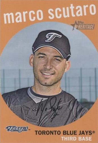 2008 Topps Heritage High Number - Marco Scutaro #646
