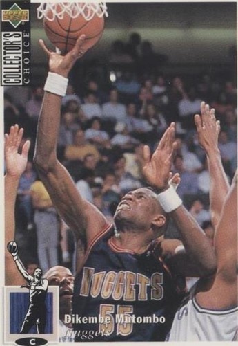 1994-95 Upper Deck Collector's Choice International - Dikembe Mutombo #55
