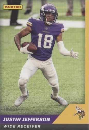 2021 Panini NFL Sticker & Card Collection Justin Jefferson #6