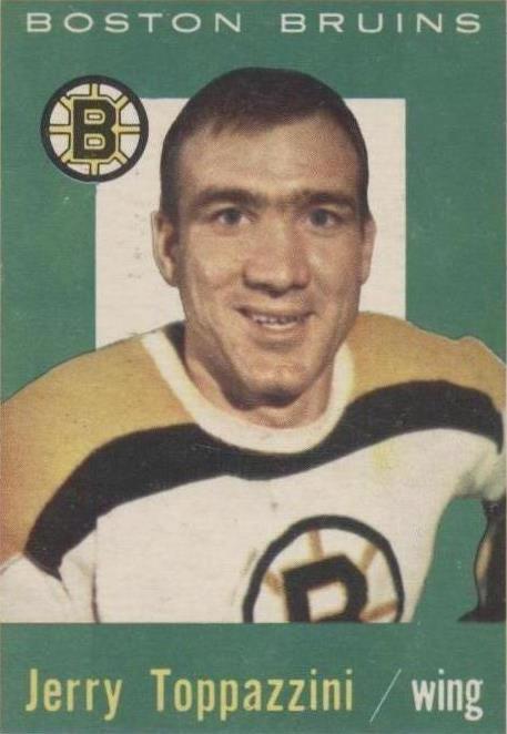 1959-60 Topps - Jerry Toppazzini #38