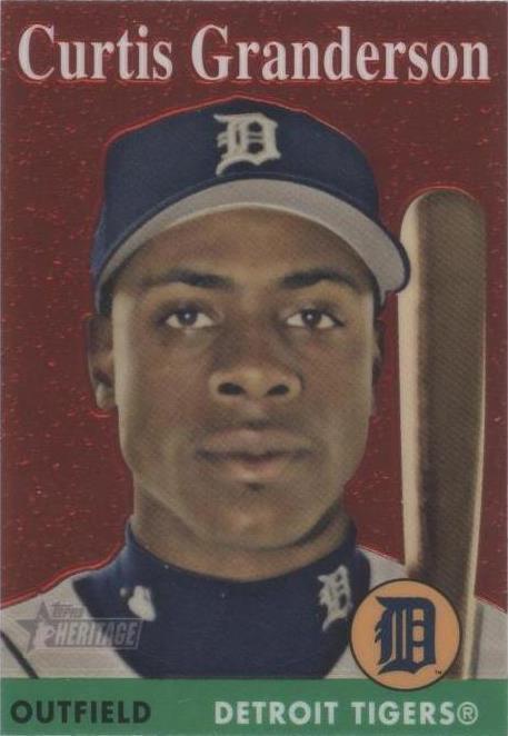 Topps Heritage 2007 - Curtis Granderson #THC49