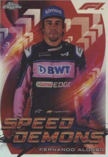 2022 Topps Chrome Formula 1 - Fernando Alonso #SD-FA
