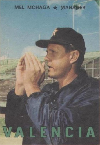 1967 Topps Venezuelan - Mel McGaha #93