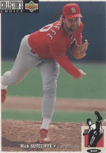 1994 Upper Deck Collector's Choice - Rick Sutcliffe #548