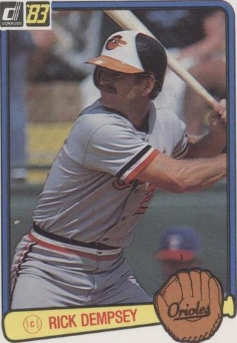 1983 Donruss - Rick Dempsey #329