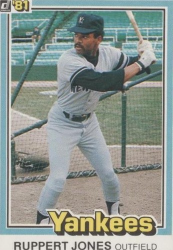 1981 Donruss - Ruppert Jones #349