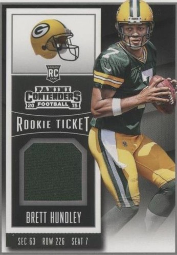 2015 Panini Contenders Brett Hundley #RTS-BH