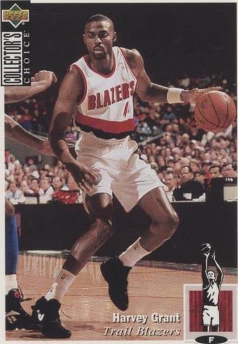 1994-95 Upper Deck Collector's Choice International - Harvey Grant #344