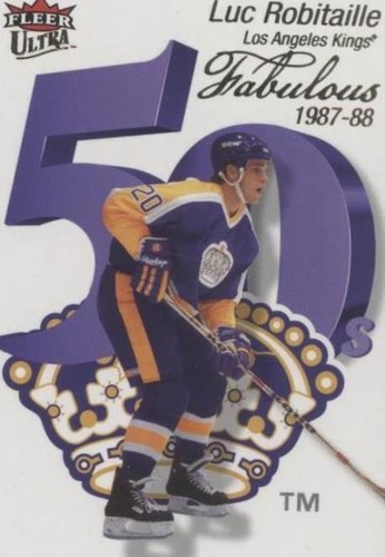 2021-22 Upper Deck Fleer Ultra - Luc Robitaille #FF-22
