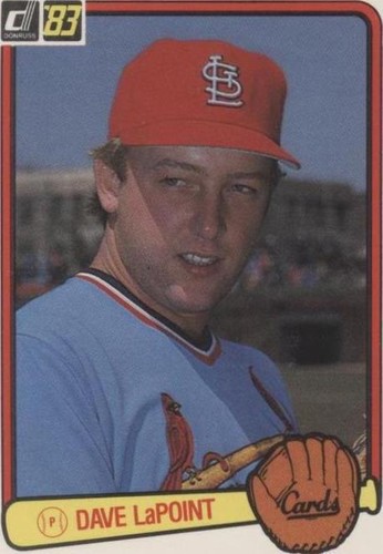 1983 Donruss - Dave LaPoint #544