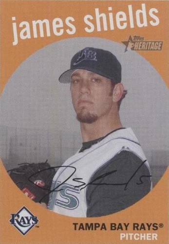 2008 Topps Heritage - James Shields #191