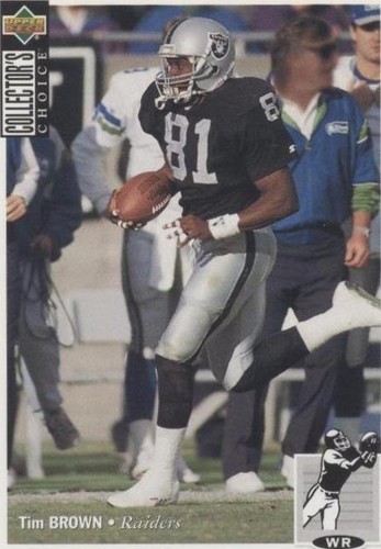 1994 Upper Deck Collector's Choice Tim Brown #345