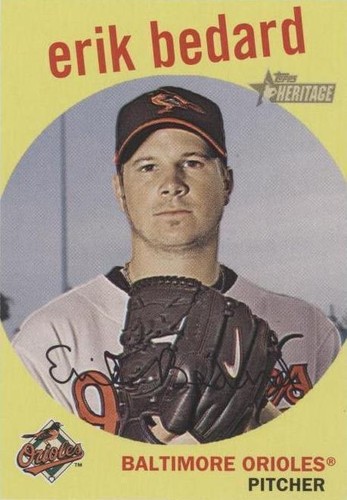 2008 Topps Heritage - Erik Bedard #349