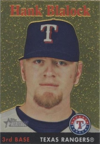 2007 Topps Heritage - Hank Blalock #THC29