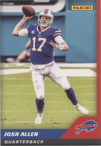 2021 Panini NFL Sticker & Card Collection Josh Allen #18