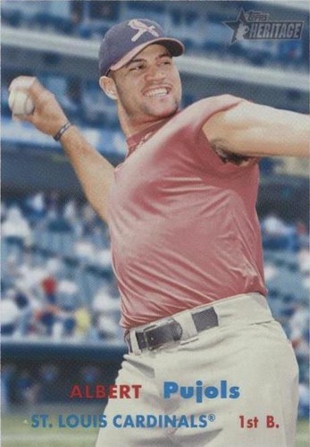 2006 Topps Heritage - Albert Pujols #165
