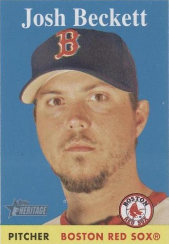 2007 Topps Heritage - Josh Beckett #18