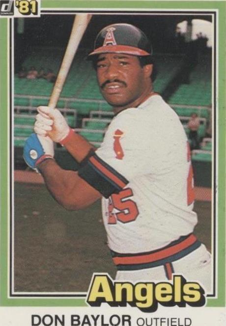 1981 Donruss - Don Baylor #413