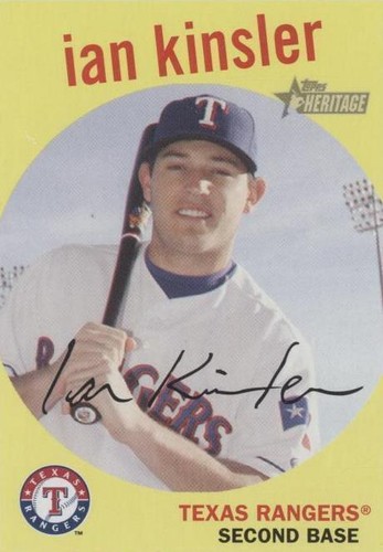 2008 Topps Heritage - Ian Kinsler #336