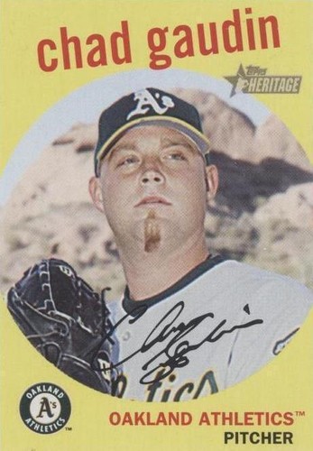 2008 Topps Heritage - Chad Gaudin #401
