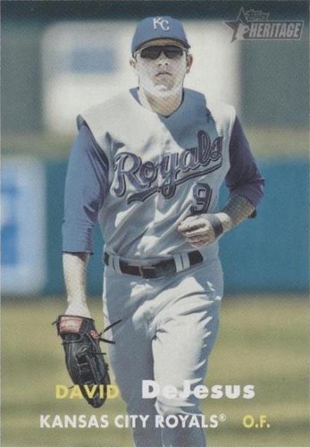 2006 Topps Heritage - David DeJesus #120