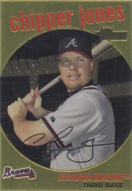2008 Topps Heritage - Chipper Jones #C98
